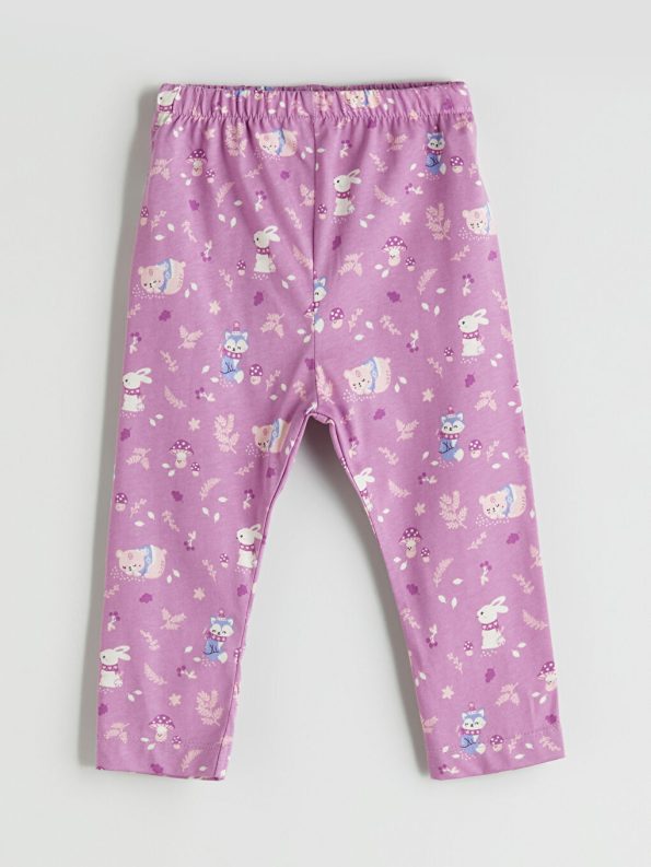 Elastic Waist Floral Baby Girl Shorts
