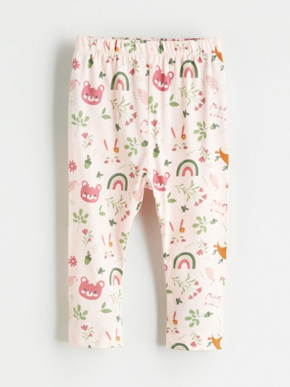 Elastic Waist Floral Baby Girl Shorts