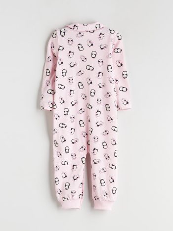 Floral Peter Pan Collar Baby Girl Romper