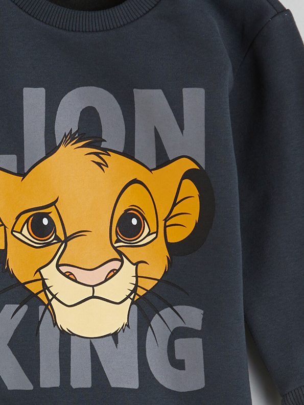 Printed Crew Neck Sweatshirt for Baby Boys