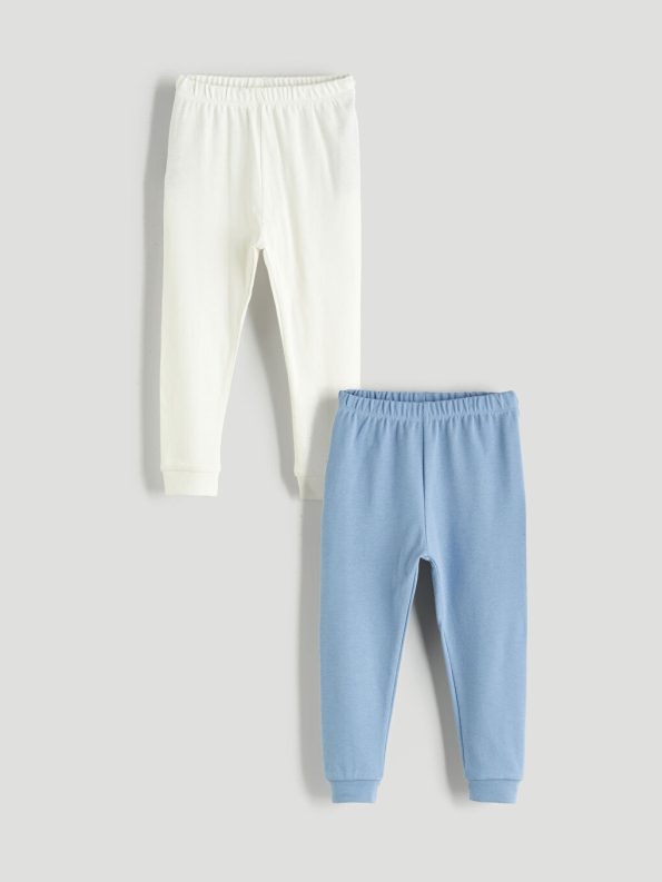 Boys' Thick Elastic Waist Jogger Pants Set