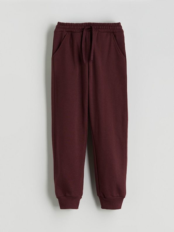 Elastic Waist Thick Baby Boys Jogger Pants Set