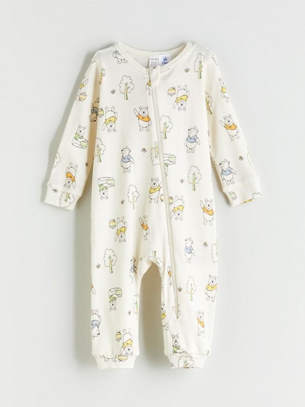 Boys' Printed Crew Neck Sweatshirt and Jogger Set