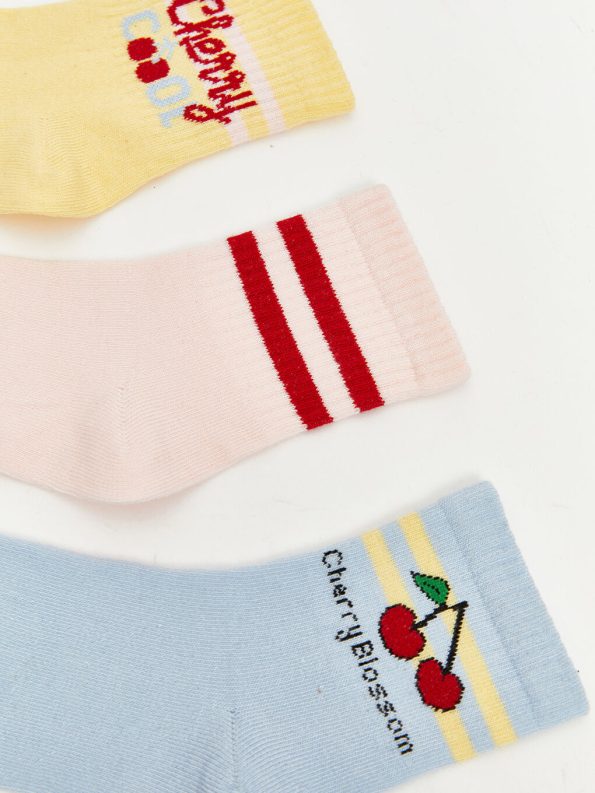 Girls' 5-Pack Ankle Socks