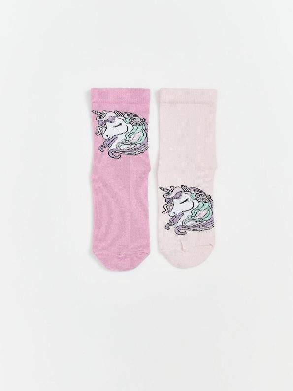 Basic Girl's Ankle Socks Set of 7