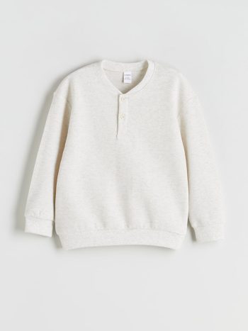 Boys' Long Sleeve Printed Crew Neck Sweatshirt