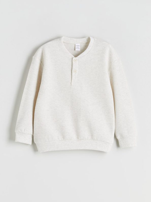 Boys' Long Sleeve Printed Crew Neck Sweatshirt