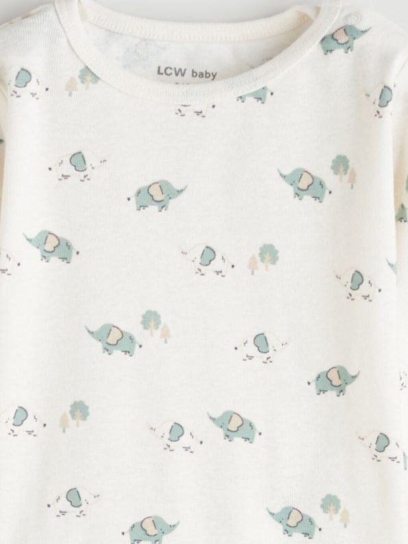 Boys' 3-Piece Set with Crew Neck