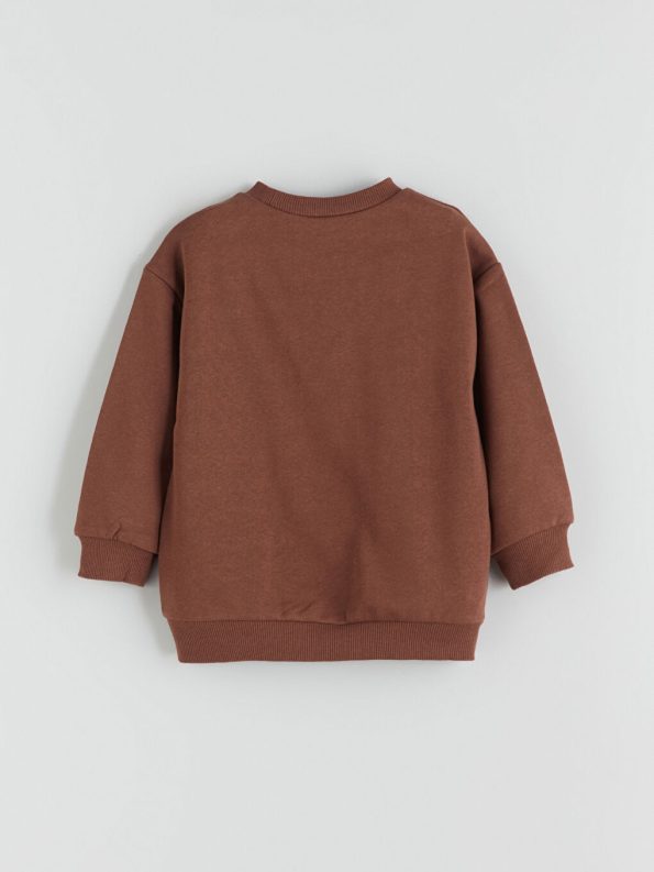Boys' Printed Crew Neck Sweatshirt