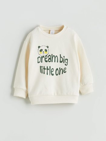 Printed Boys' Sweatshirt and Jogger Set