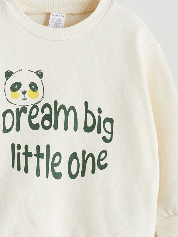 Printed Boys' Sweatshirt and Jogger Set