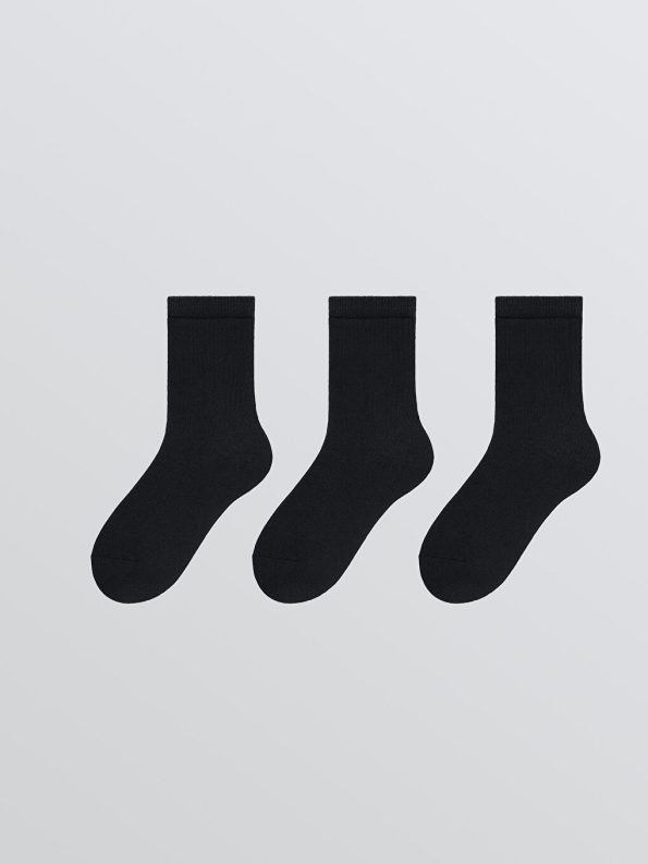 Basic Boys' Ankle Socks Set of 5