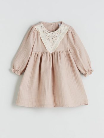Square Neck Floral Baby Dress