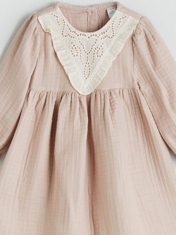Square Neck Floral Baby Dress