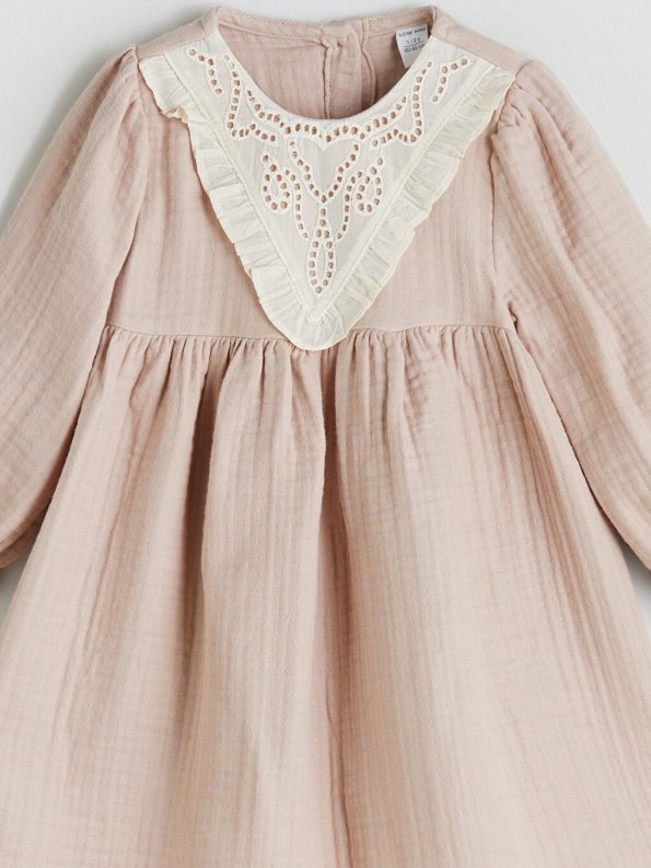 Square Neck Floral Baby Dress
