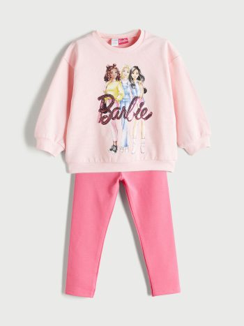 Basic Girl's T-Shirt with Crew Neck