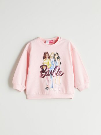Basic Girl's T-Shirt with Crew Neck