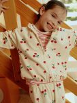 Embroidered Crew Neck Cotton T-Shirt for Girls