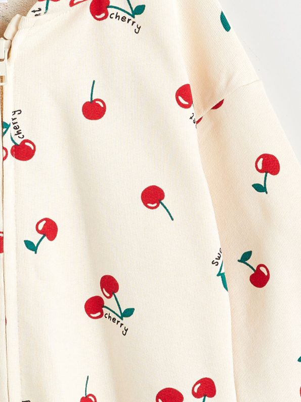 Embroidered Crew Neck Cotton T-Shirt for Girls
