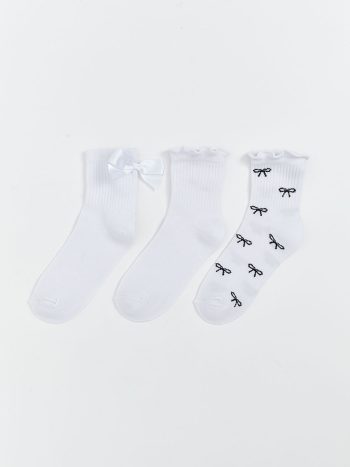 Girls' Thin Tights 2-Pack