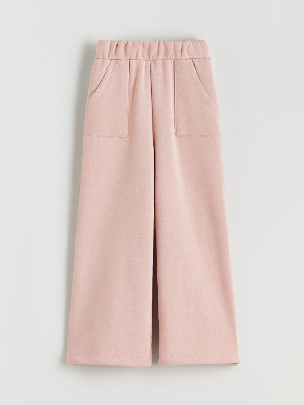 Basic Girls' Elastic Waist Spanish Flare Leggings