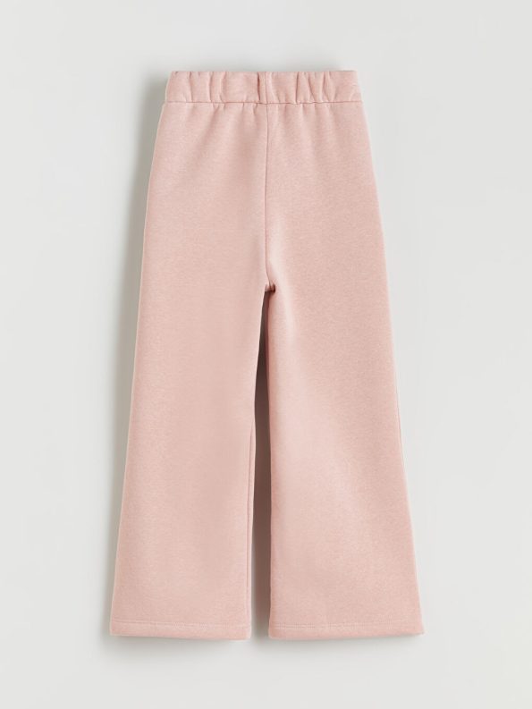 Basic Girls' Elastic Waist Spanish Flare Leggings