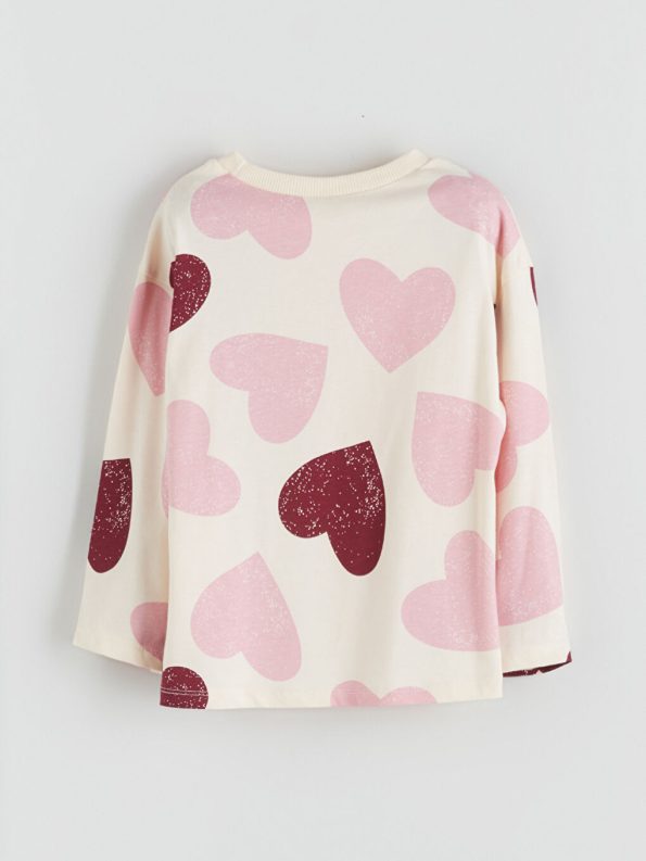 Baby Collar Girls' Sweatshirt