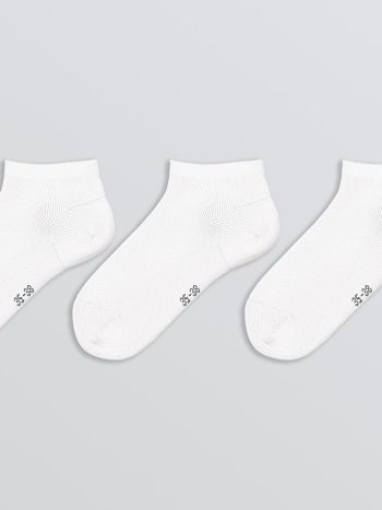 Basic Boys' Ankle Socks - Set of 3