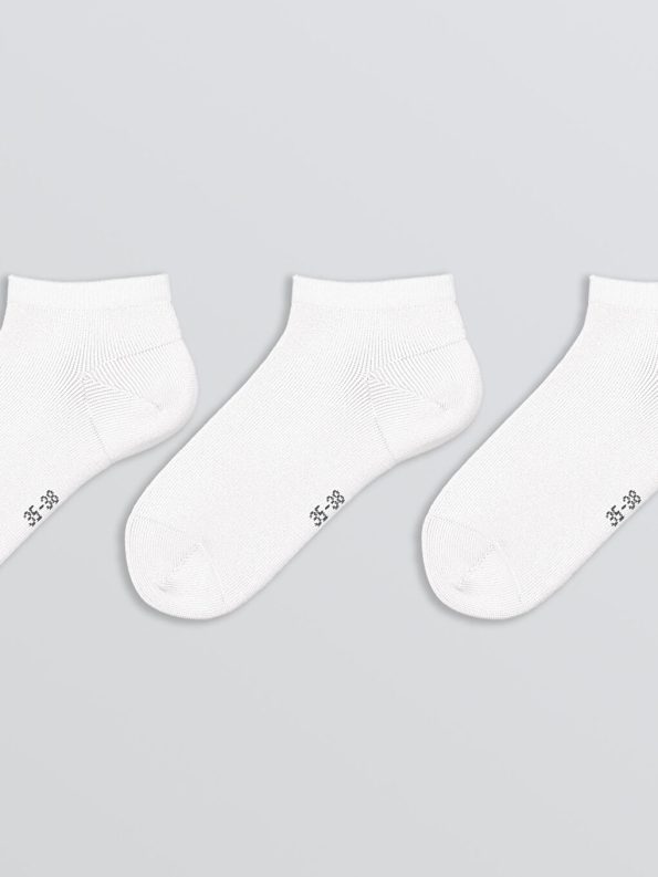 Basic Boys' Ankle Socks - Set of 3