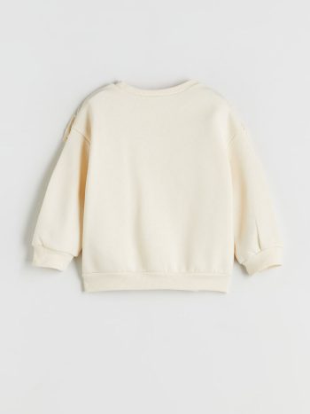 Thick Crew Neck Sweatshirt for Baby Girls