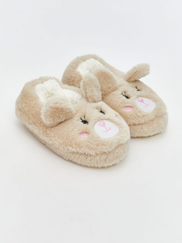 Girls' Baby Booties with Patch Details