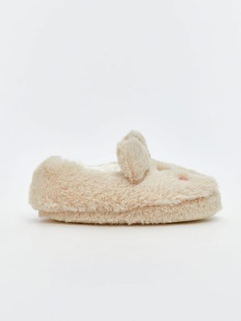 Girls' Baby Booties with Patch Details