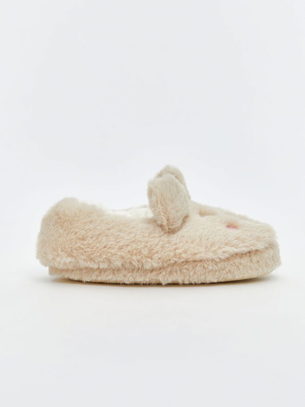 Girls' Baby Booties with Patch Details