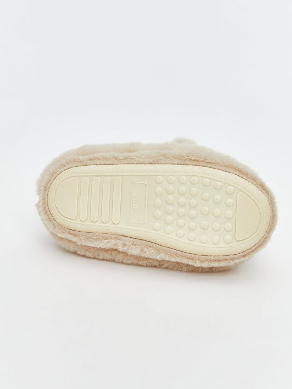 Girls' Baby Booties with Patch Details