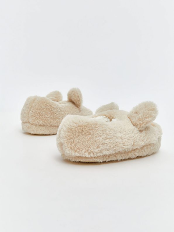 Girls' Baby Booties with Patch Details