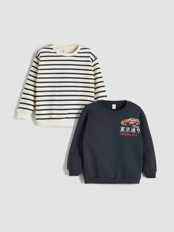 Boys' Crew Neck Sweatshirt