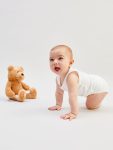 Boys' Snap-Button Romper Set
