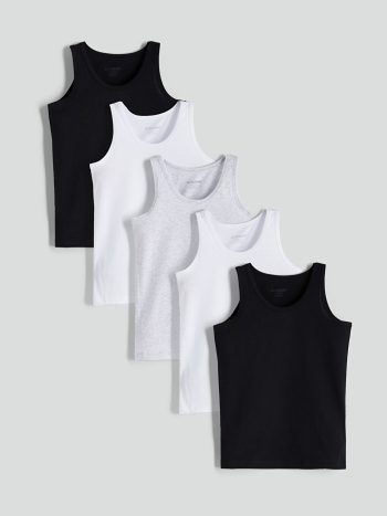 Boys' Crew Neck Tank Top Set