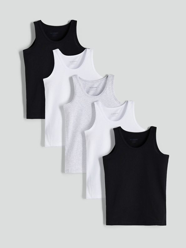 Boys' Crew Neck Tank Top Set