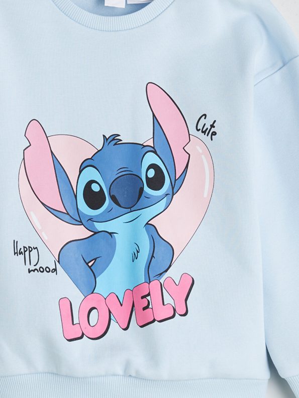 Chip and Dale Printed Girls' Sweatshirt