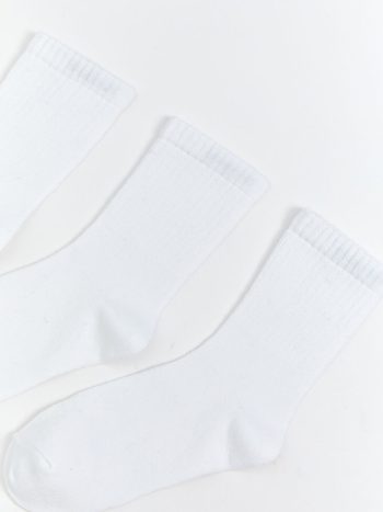 Patterned Knee-High Socks for Girls - Set of 2