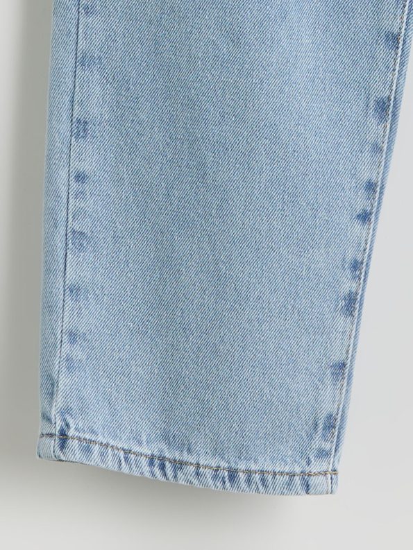 Belted Loose Fit Boys' Jean Pants