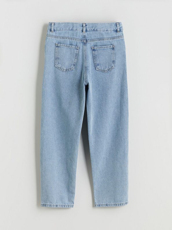 Belted Loose Fit Boys' Jean Pants