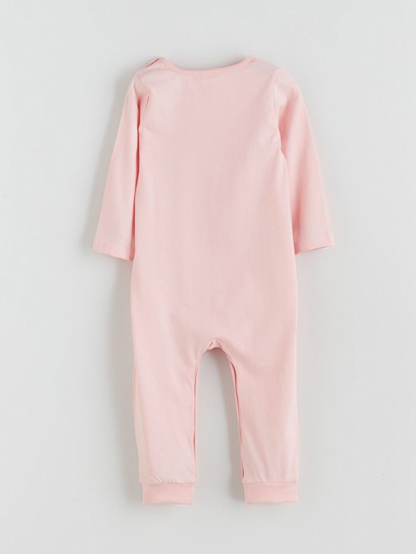 Floral Peter Pan Collar Baby Girl Romper