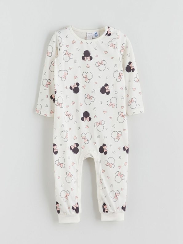 Floral Peter Pan Collar Baby Girl Romper