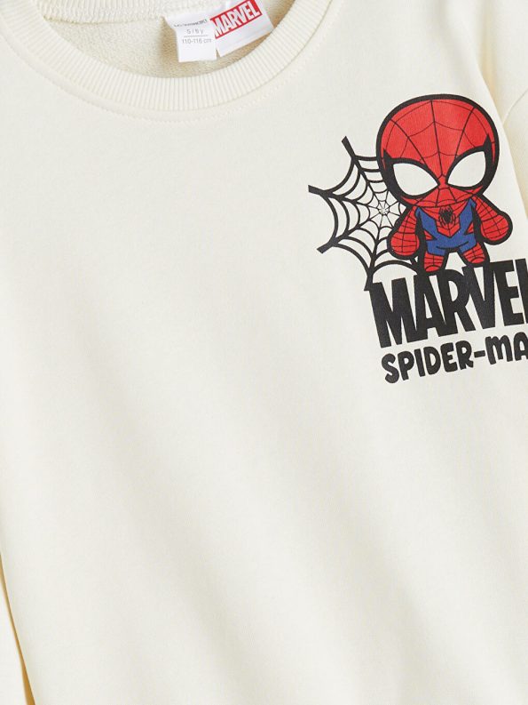 Boys' Printed Crew Neck Sweatshirt