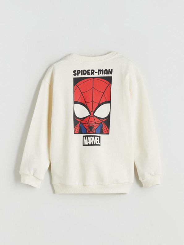 Boys' Printed Crew Neck Sweatshirt
