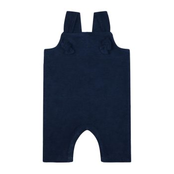 Navy Blue Towel Dungarees