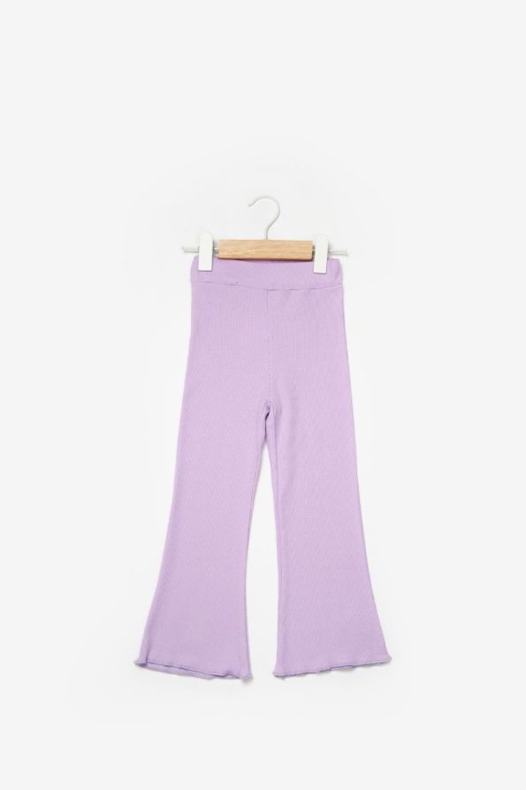 Lilac Floral Print Girls' Tracksuit - Gemma