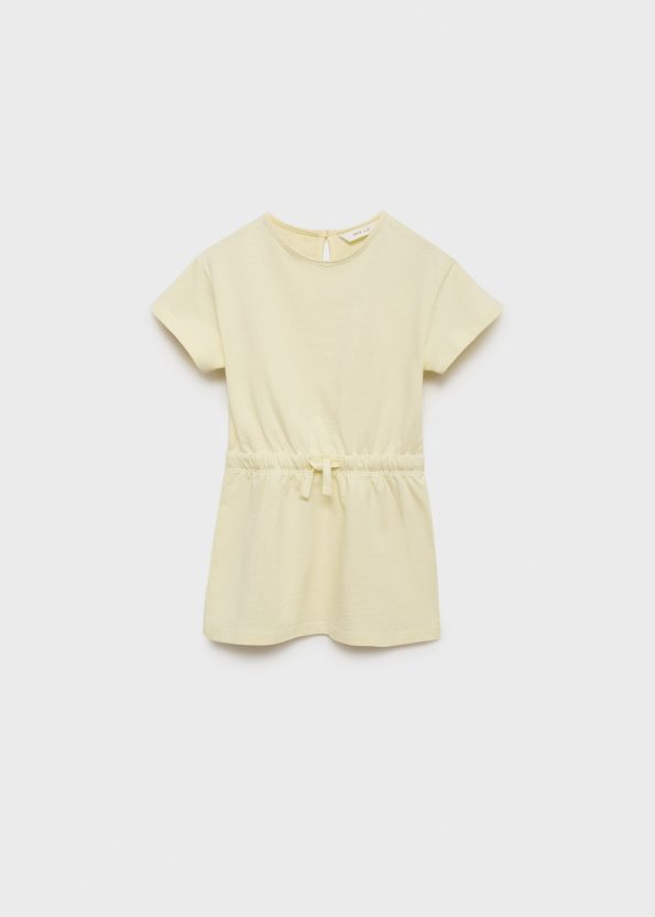 Adjustable Tie Cotton Dress